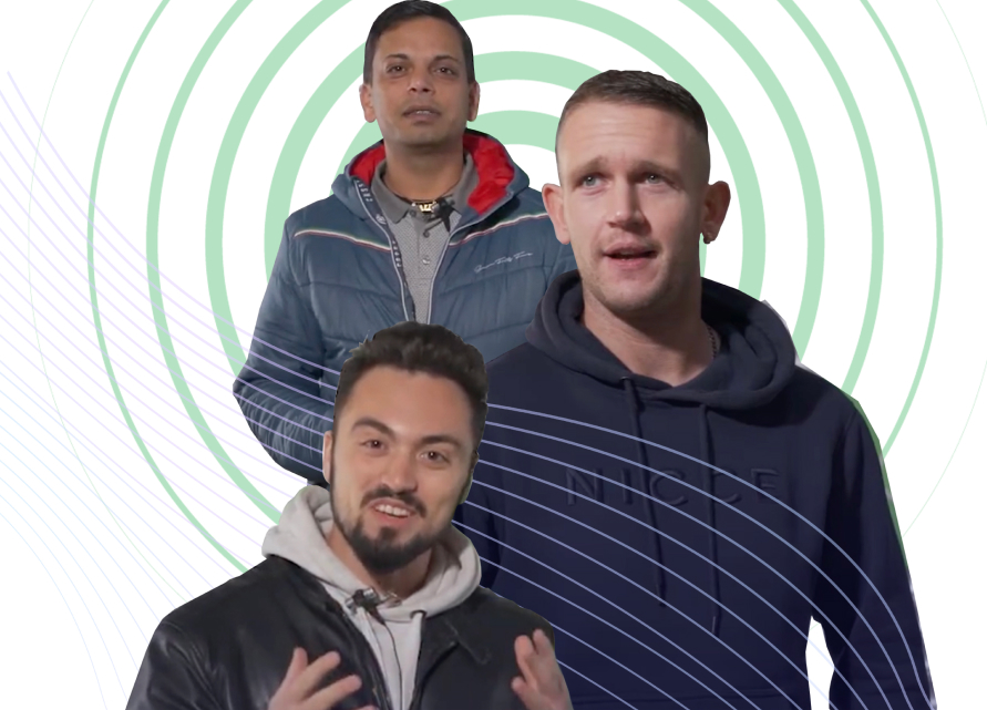 Drivers talking about Adverttu in a video